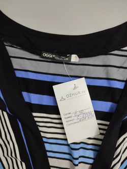 Блузка-туника Oggi из вискозы 52 размер