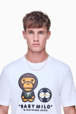 Футболка adidas x BAPE MILO Tee - белый