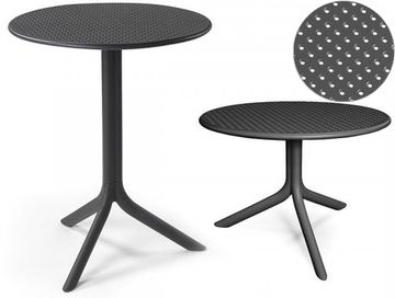 Стол пластиковый обеденный Step + Step Mini цвет антрацит Nardi Италия