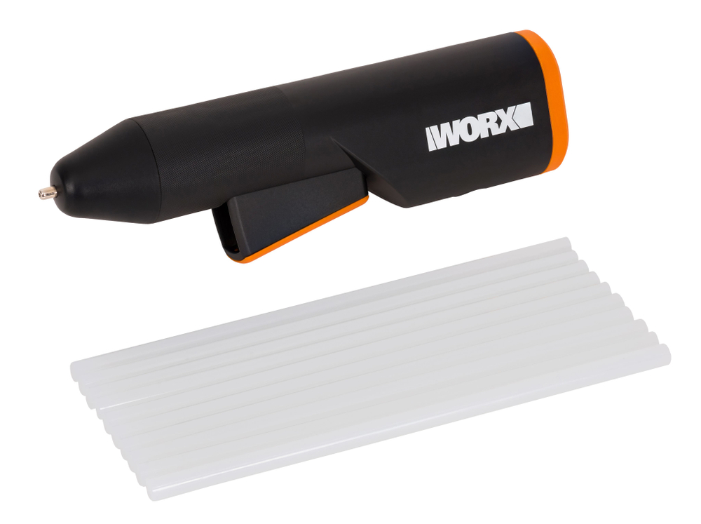 Клеевой пистолет аккумуляторный WORX WX746.9 20В без АКБ и ЗУ