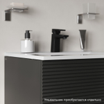 Тумба подвесная IDDIS Bild, 60 см, темно-серый, BIL60G0i95