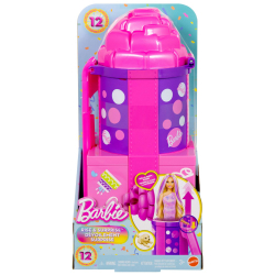 BARBIE - День рождения с подарками и горкой Набор подарочный JKF66
