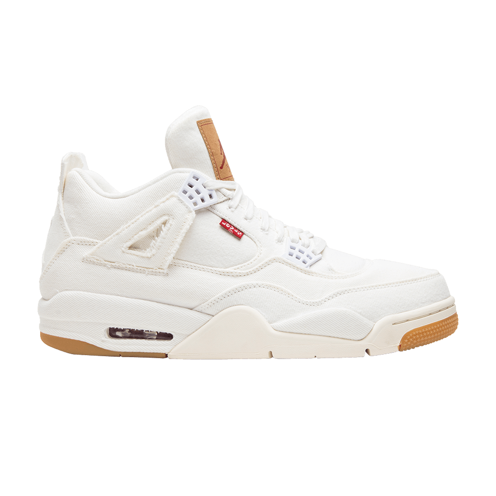 Кроссовки Jordan Air Jordan 4 Levis White (Levis Tag)