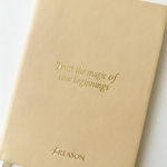 Блокнот молочный