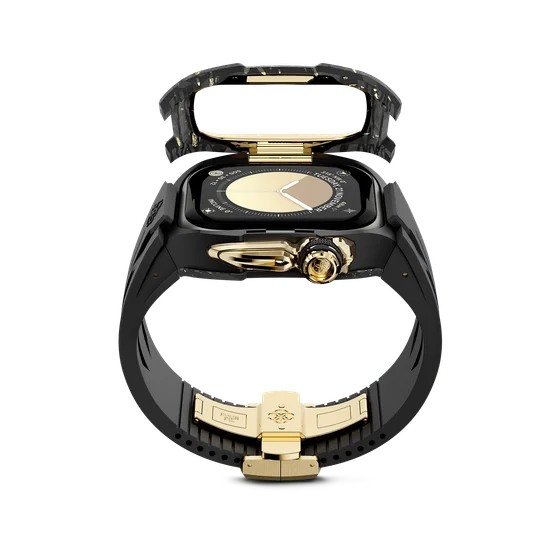 Корпус для Apple Watch RSCIII46 - Gold Carbon