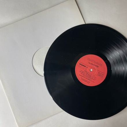 Винтажная виниловая пластинка LP Iron Maiden Live After Death Пластинка 2 (Польша 1985)