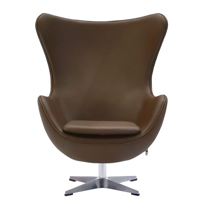 Кресло EGG CHAIR коричневый Bradex Home FR 0744