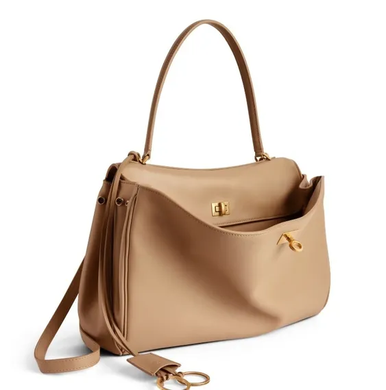 BALENCIAGA RODEO HANDBAG Бежевый