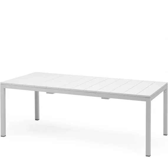 Стол уличный раздвижной Rio, 210-280х100 см, белый