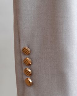 Пиджак полуприлегающий серый из итальянской вискозы