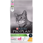 Purina Pro Plan Sterilised Сухой корм для стерилизованных кошек с курицей, 1,5 кг