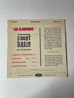 Винтажная виниловая пластинка LP Count Basie And His Orchestra Les Classiques The Best Of Basie (France 1969) 7 дюймов