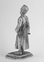 Оловянный солдатик Казак с плеткой, 1914