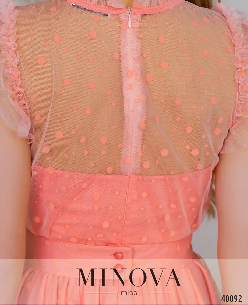 Платье 3144-персик Minova