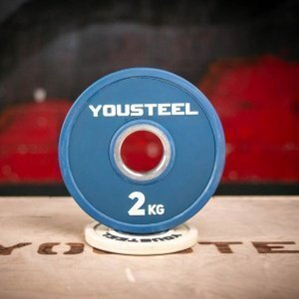 Малый диск 2 кг, синий