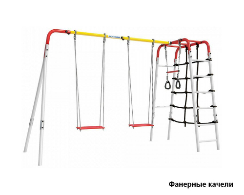 Спортивный комплекс ROMANA D2 (красный/желтый/белый)