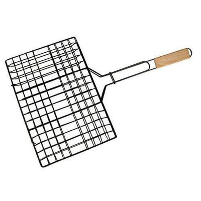 Решетка д/гриля 23*34см (плоская)