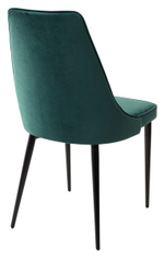 Стул М-City DISAUR Непал (Nepal-P) Зеленый 19, Велюр, Черный каркас