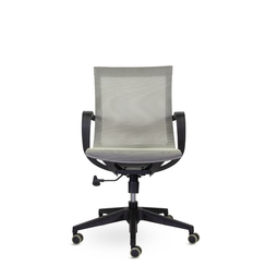 Кресло М-805 Йота/Yota black PL TC-02 (серый)