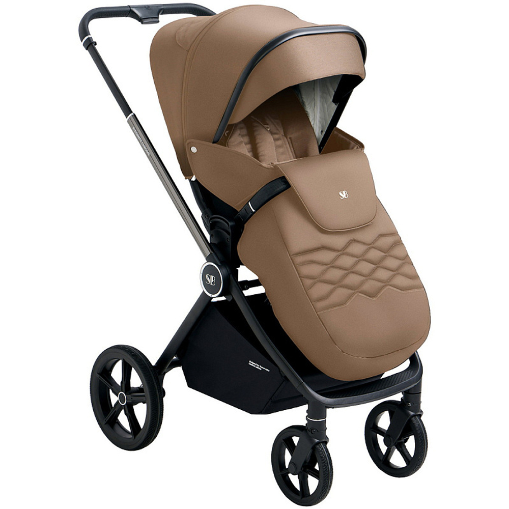 Детская прогулочная коляска Sweet Baby Elegante Chrome/Brown