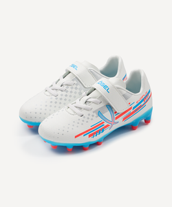 Бутсы футбольные Evofly FG Talant White/blue, детский