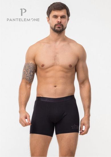 Трусы мужские боксеры удлинённые Pantelemone PMHL-1541, черный