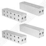 EM213/5Y - Пятиместная присоединительная плита для гидравлических распределителей и клапанов NG6 (аналог DR06/50)