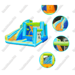 Батут домашний "Водная горка 2" 4,5*4*2,6 м