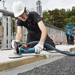 Шлифовальная машина BOSCH GBR 15 CA по бетону 0601776000
