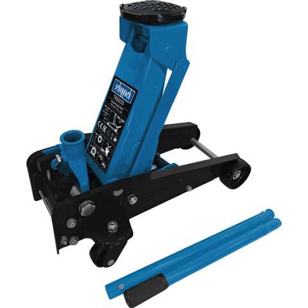 Домкрат подкатной гидравлический Scheppach 3т SCH-T830025(64018)