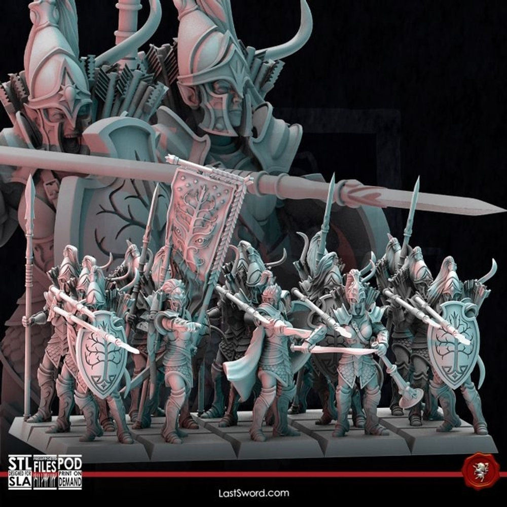 Shieldmaiden Spearwomen