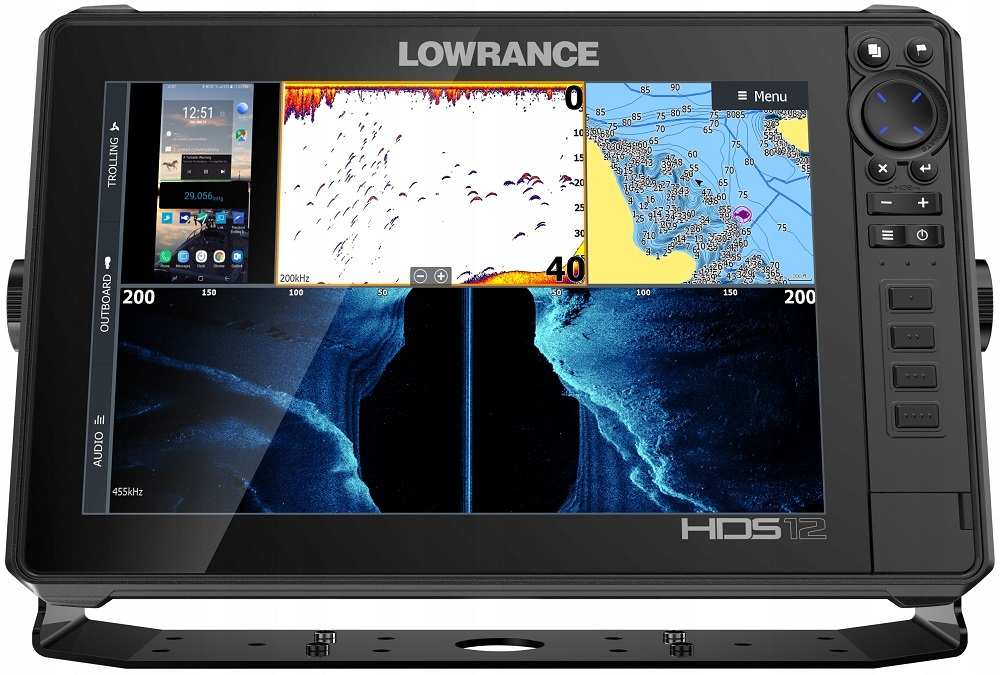 Эхолот-картплоттер Lowrance HDS-12 Live с датчиком Active Imaging 3-in-1