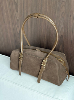 Сумка из натуральной замши