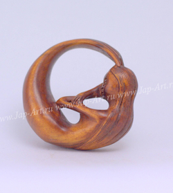 Нэцкэ Русалка круглая