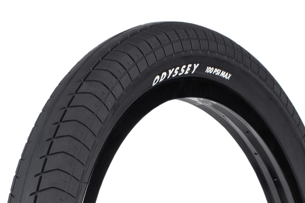 BMX Покрышка Odyssey Patch Pro сталь (2,40" 100psi (черный) арт: T-231-BK)