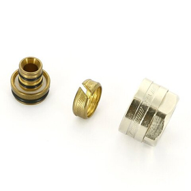 Евроконус никелированный Henco 16 x 3/4*