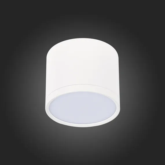 ST113.532.09 Светильник потолочный Белый LED 1*9W 3000K 702Lm Ra>90 120° IP20 D88xH75 170-240V Накладные светильники