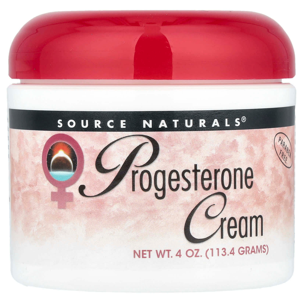 Source Naturals, Крем с прогестероном, 113,4 г (4 унции)