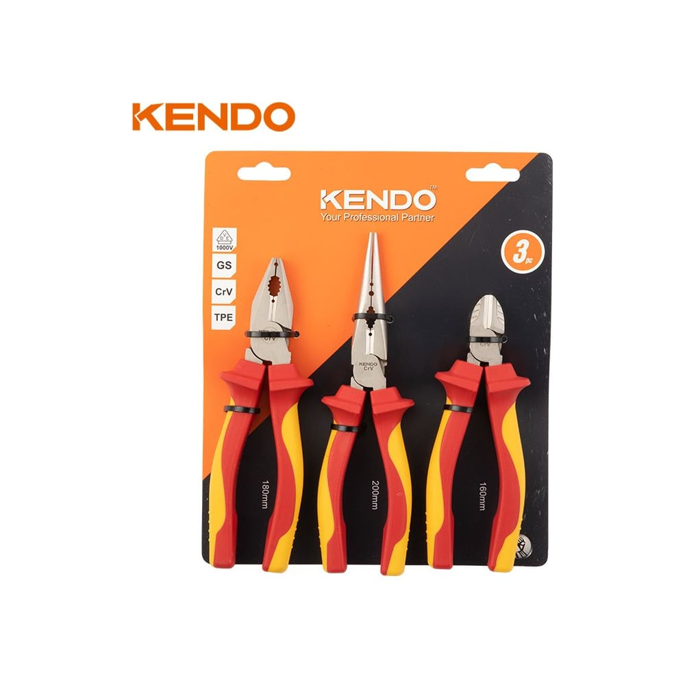 Набор диэлектрического инструмента KENDO 3 шт. 85134