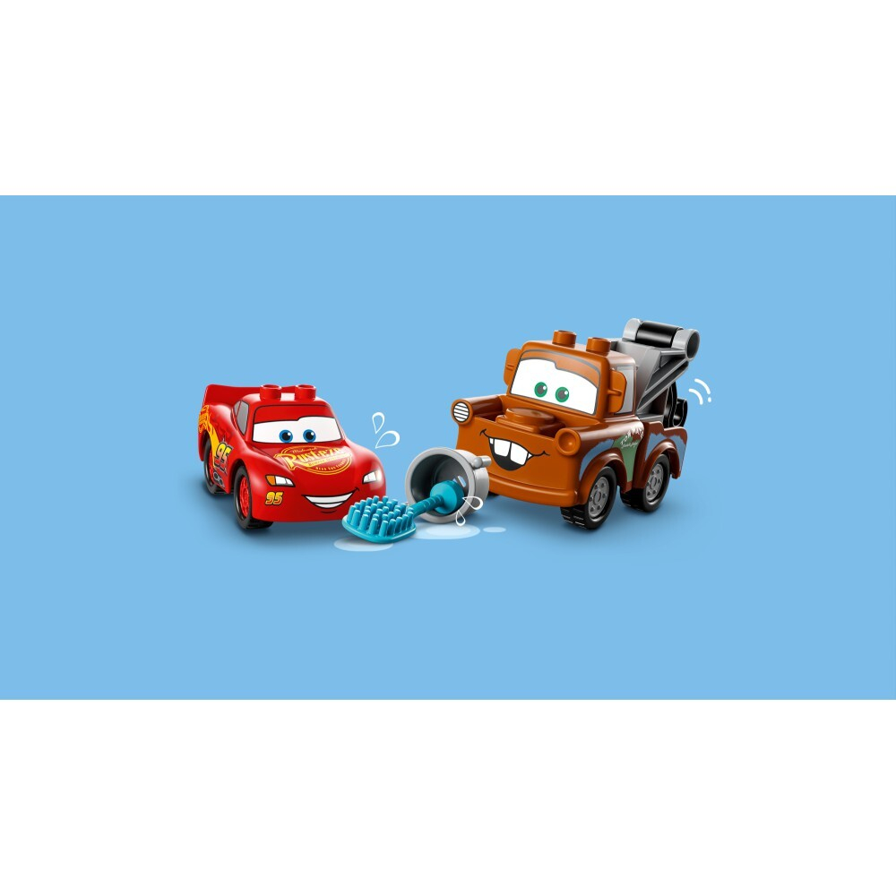 LEGO DUPLO — Молния Маккуин и Мэтр — Автомойка 10996 / артикул   10996  / GTIN 5702017417790