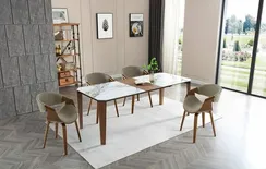 Стол раздвижной Verdo 180-220х90 см, керамика