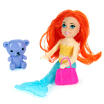 Кукла тип Модница Русалка-мини с аксесс. 14см, пакет 600-21