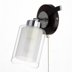 Citilux Фортуна CL156312 Бра с выключателем Венге Хром