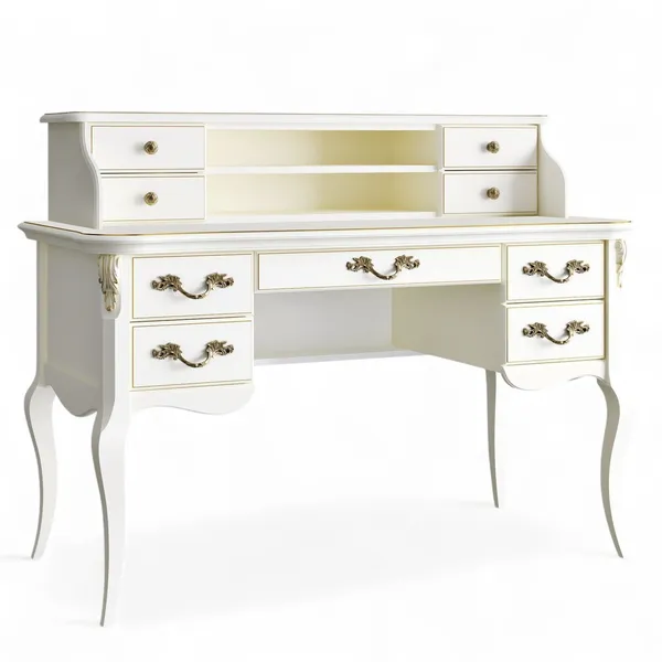 Кабинетный стол пристенный