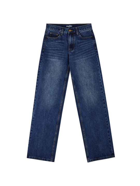 Джинсы "Basic Blue" прямые