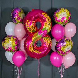 Шары к 8 марта №94