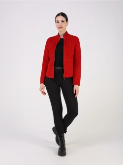 Кожаная куртка демисезонная замшевая двухсторонняя