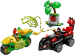 Конструктор LEGO Marvel 11198 Вращение и погоня за электромобилем-динозавром