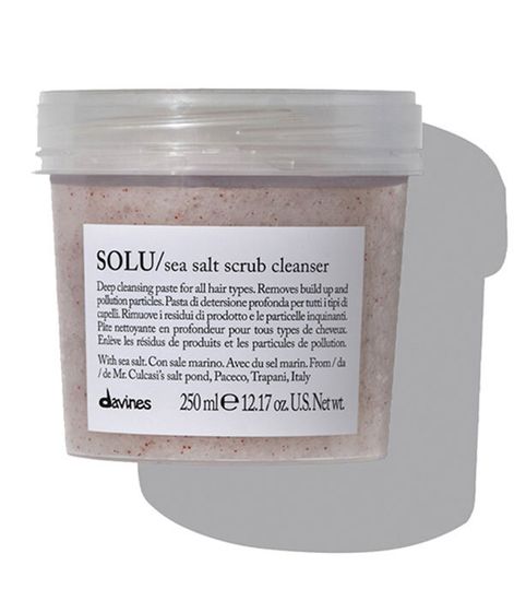 Solu, освежающий скраб с морской солью, Davines