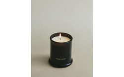 Zara Home Свеча ароматическая Cedar Wood 150 г, растительный воск, аромат древесный, Коричневый